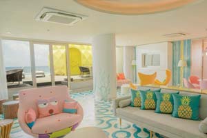 The Pineapple Suite at Nickelodian Riviera Maya Resort 